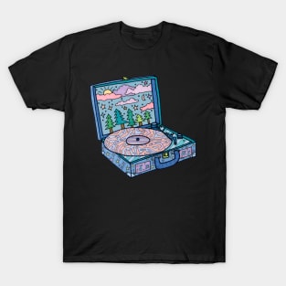 Vinyl Record Player T-Shirt
